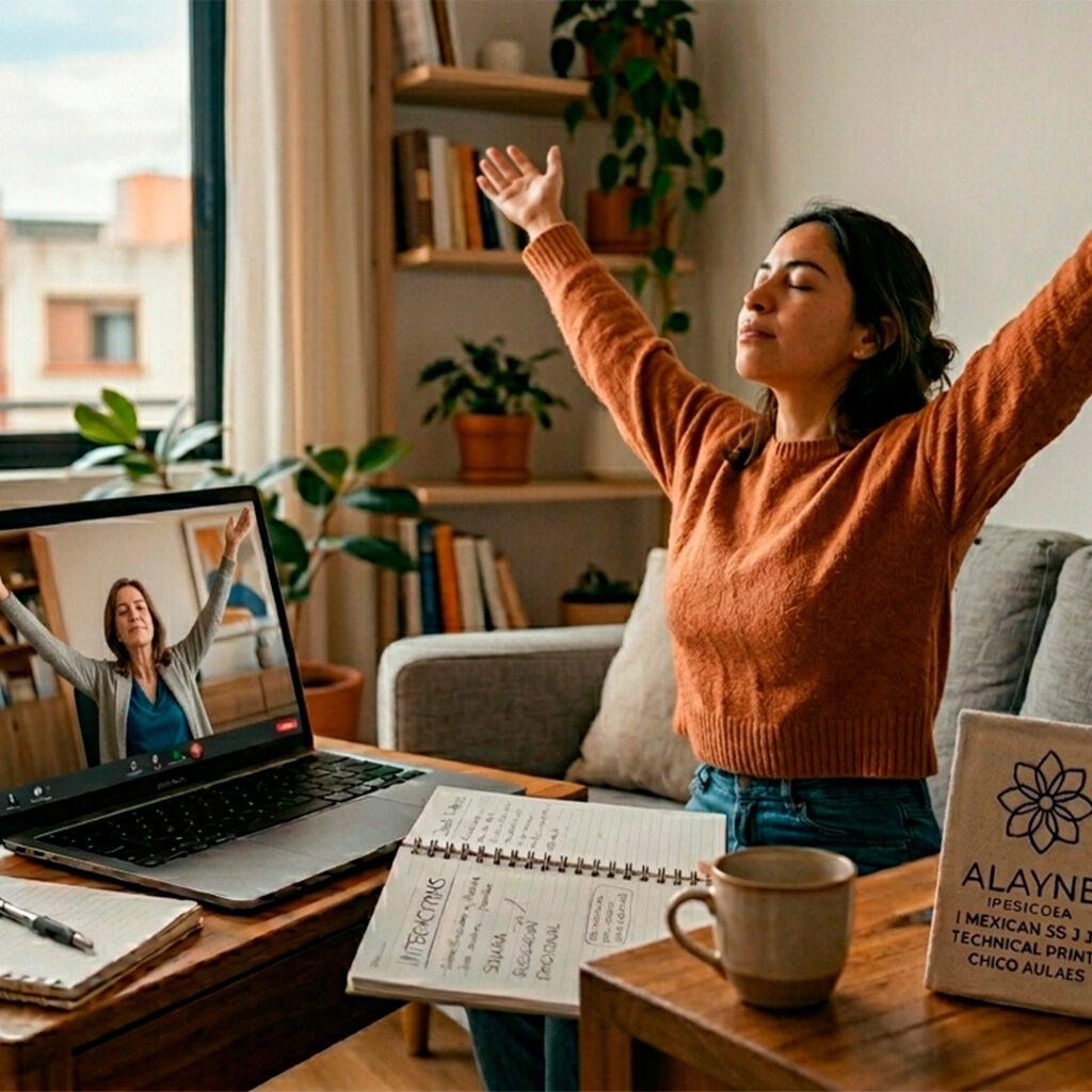 Terapia psicológica en línea desde casa